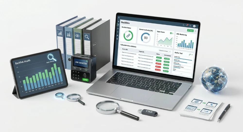 Best SEO tools for monitoring purchased backlinks