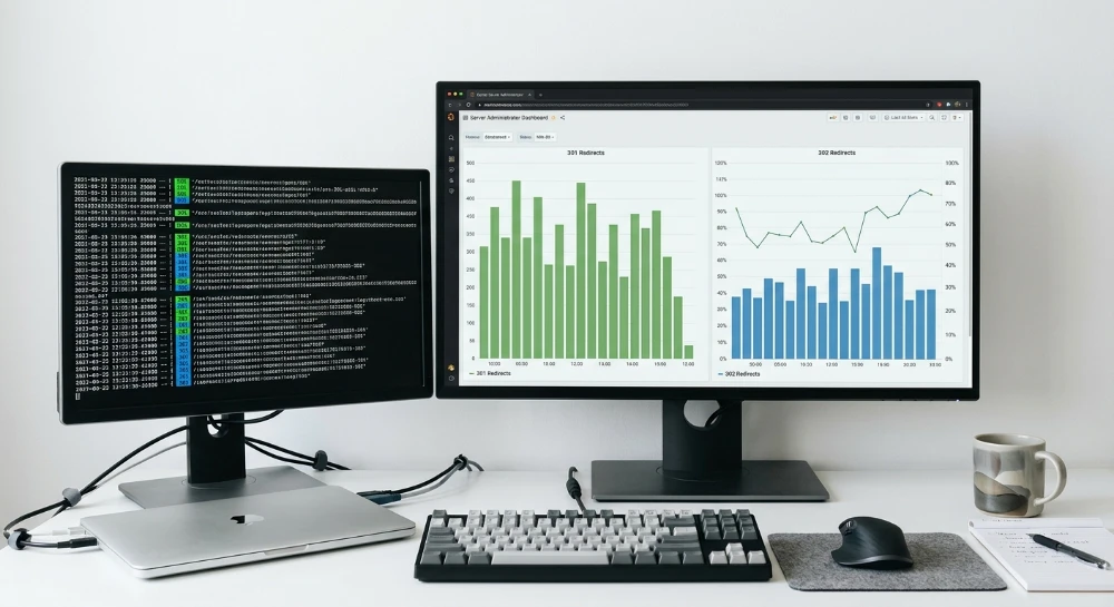 Tracking the ratio of 301 vs 302 redirects in live server logs
