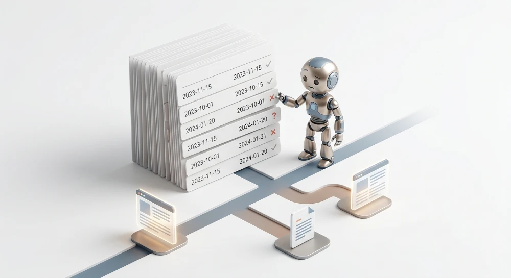 XML sitemap returning incorrect lastmod dates causing crawl prioritization failures