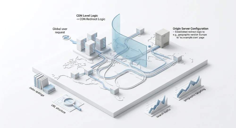 CDN-level redirect logic overriding origin server redirect configurations