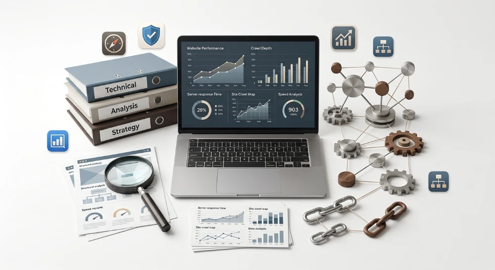 SE Ranking competitors for technical SEO and backlink analysis
