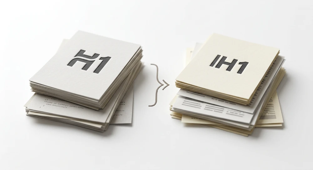 Duplicate H1 tags caused by conflicts between theme headers and article titles