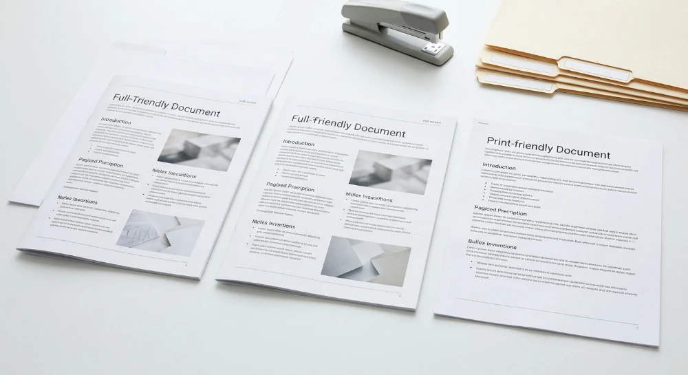 Print-friendly page versions indexed as separate duplicate documents