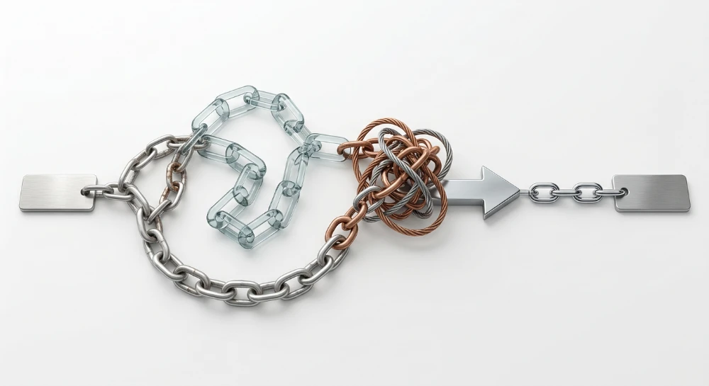 Redirect chains accumulated during multiple platform migrations