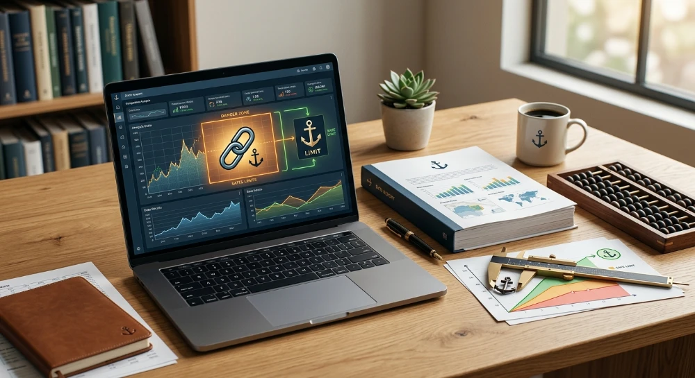 Calculating safe threshold limits for aggressive money site anchors