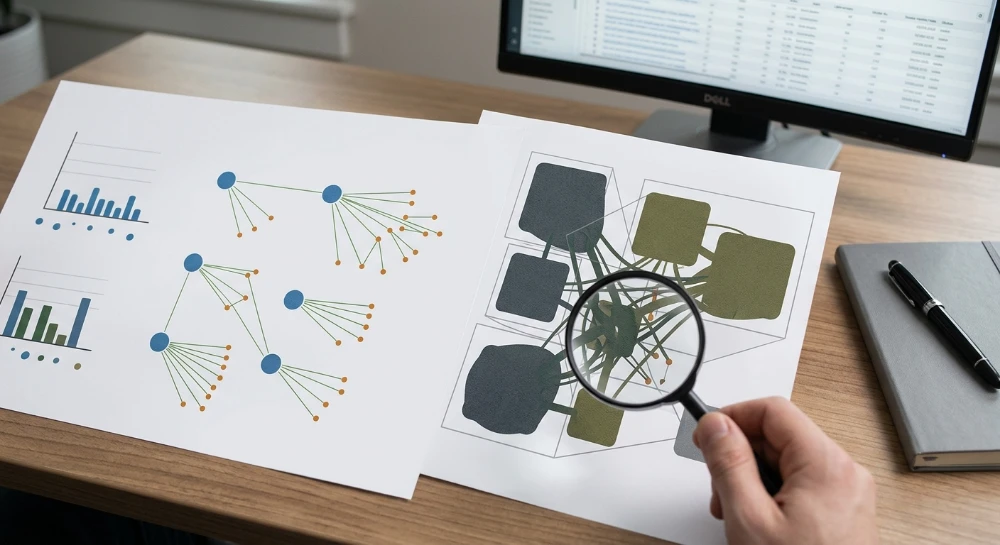 Detecting boilerplate text growth that smothers contextual link nodes