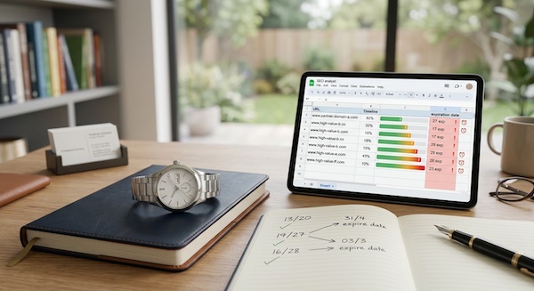 Tracking expiration dates of high value partner domains